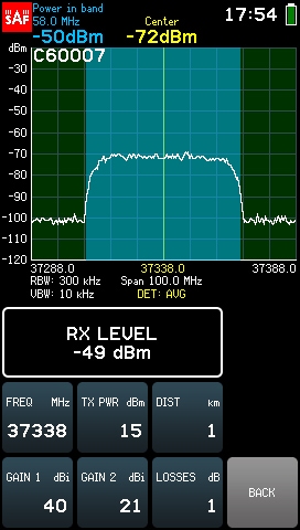 Handheld spectrum analyzer for professionals - 10 MHz - 87 GHz