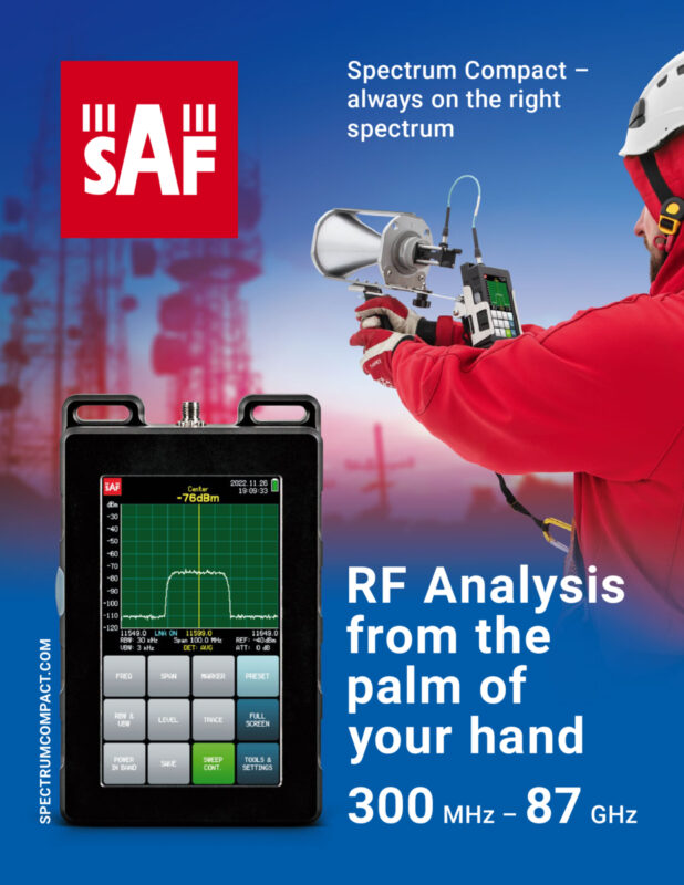 Portable Field Spectrum Analysis Device for Utilities Wireless Operations